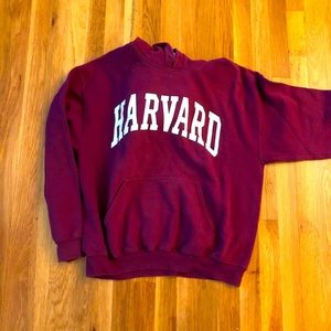 harvard hoodie